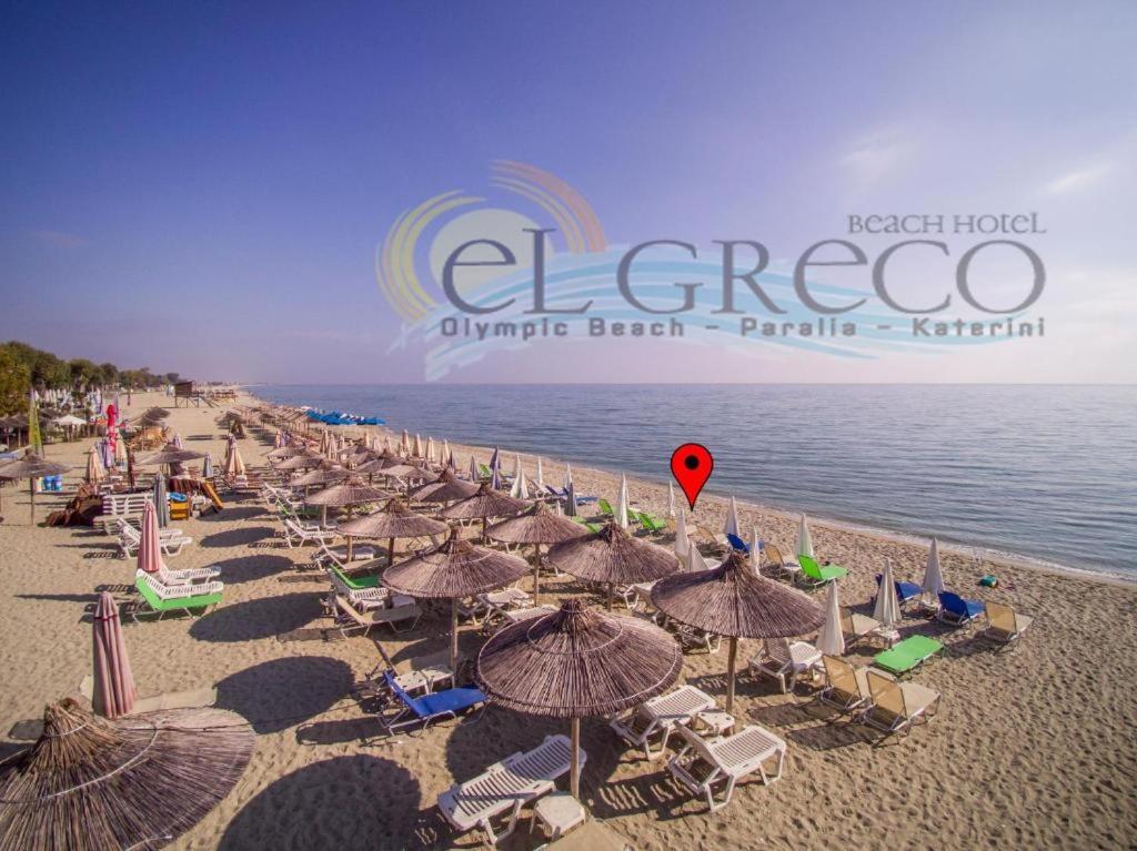 El Greco Hotel Olympic Beach Olympiakí Aktí Buitenkant foto