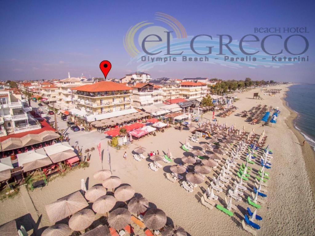 El Greco Hotel Olympic Beach Olympiakí Aktí Buitenkant foto