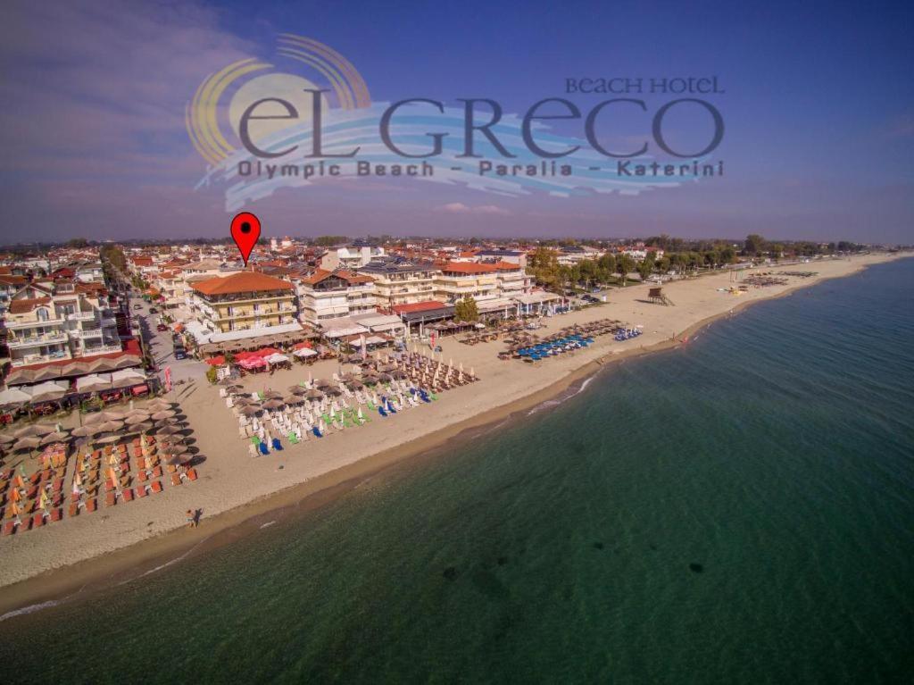 El Greco Hotel Olympic Beach Olympiakí Aktí Buitenkant foto